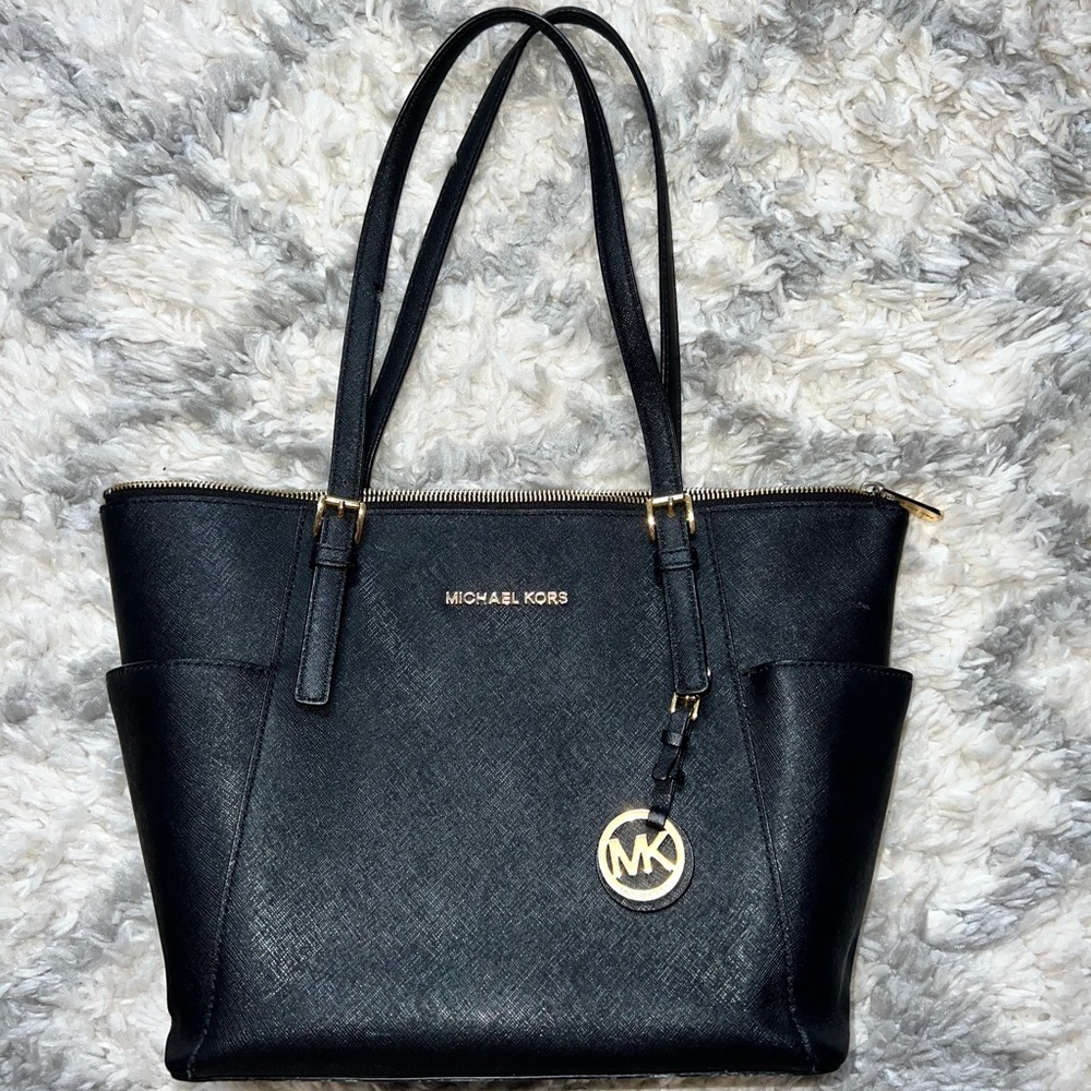 Michael Kors Jet Set East/West Saffiano Leather Tote